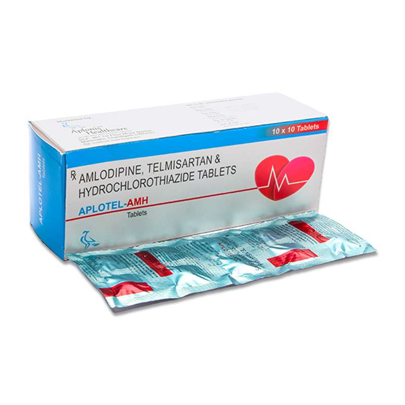 Telmisartan 40mg, Amlodipine 5mg & Hydrochlorthiazide 12.5 mg Tablets